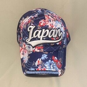 Robin Ruth Original Floral Flowers Japan Cap Adjustable Be Noticed O/S NWT